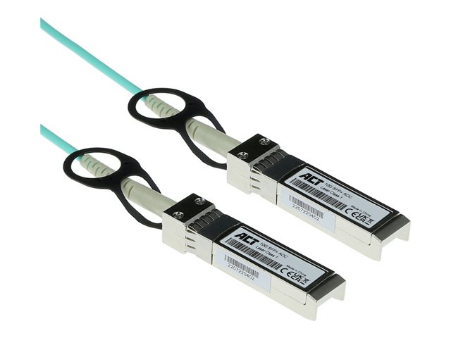 Directe verbindingskabel - SFP+ naar SFP+ - 10 m - twinaxial - Active Optical Cable (AOC)
