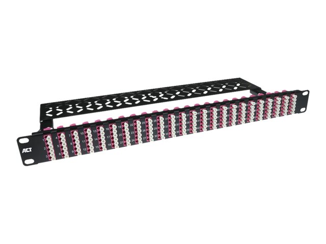 FIBER PANEL 192XDUPLEX LC OM4. 1 stk