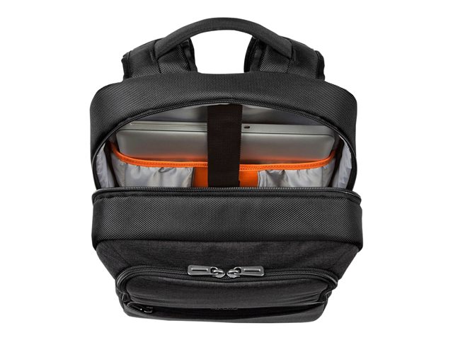 Targus CitySmart Essential - Notebook carrying backpack - 12.5\" - 15.6\" - black, grey