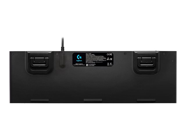 Logitech Gaming G815 - Keyboard - backlit - USB - AZERTY - French - key switch: GL Clicky - black