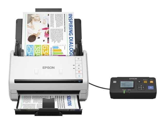 Epson WorkForce DS-530 Power PDF - Document scanner - Duplex - A4/Legal - 600 dpi x 600 dpi - up to 35 ppm (mono) / up to 35 ppm (colour) - ADF (50 sheets) - up to 4000 scans per day - USB 3.0