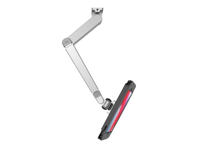 Compulocks iPad Pro 11\" (1-4th Gen) Space Enclosure Articulating Arm Mount - Mounting kit (articulating arm, enclosure) - for tablet - lockable - high-grade aluminium - black, silver - screen size: 11\" - desk-mountable - for Apple 11-inch iPad Pro (1st generation, 2nd generation, 3rd generation, 4th generation)