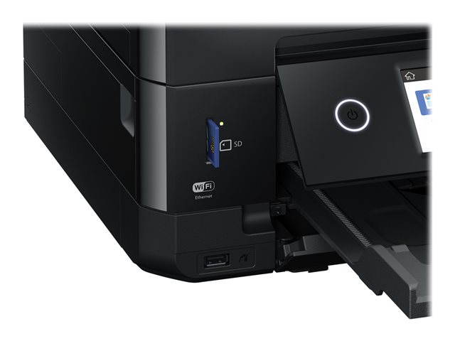 Epson Expression Premium XP-7100 Small-in-One - Multifunction printer - colour - ink-jet - Legal (216 x 356 mm) (original) - A4/Legal (media) - up to 11 ppm (copying) - up to 15.8 ppm (printing) - 120 sheets - USB 2.0, Gigabit LAN, Wi-Fi(n) - black