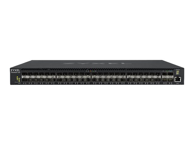 Zyxel XGS4600-52F - Switch - L3 - Managed - 48 x Gigabit SFP + 4 x 10 Gigabit SFP+ - rack-mountable