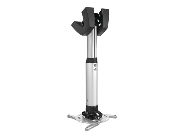 Vogel's Professional PPC 1540 - Bevestigingskit (plafondbevestiging, interfaceplaat, telescopische paal) - Plat - voor projector - zilver - te bevestigen aan het plafond