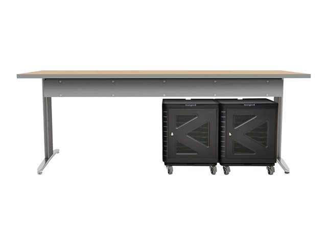 Kensington Secure Cabinet Trolley - Mounting component (cart base) - black