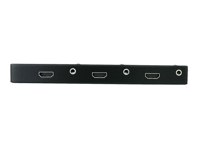 StarTech.com HDMI Splitter 1 In 2 Out - 1080p - 2 Port - Signal Amplifier - Rugged - HDMI Multi Port - HDMI Audio Splitter (ST122HDMI2) - Video/audio splitter - 2 x HDMI - desktop - for P/N: SVA12M2NEUA, SVA12M5NA