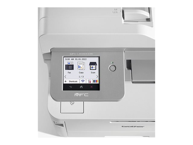 Brother MFC-L8340CDW - Multifunction printer - colour - LED - A4/Legal (media) - up to 30 ppm (copying) - up to 30 ppm (printing) - 250 sheets - 33.6 Kbps - USB 2.0, USB host, Wi-Fi(n), NFC
