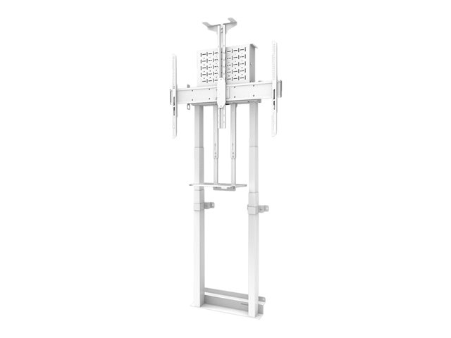 Neomounts WL55-875WH1 - Mounting kit (wall mount) - motorised - for flat panel - lockable - steel - white - screen size: 55\"-100\"