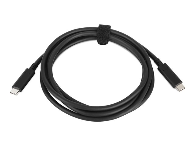 Lenovo - USB cable - USB-C (M) to USB-C (M) - 20 V - 3 A - 2 m - for ThinkPad T16 Gen 4 21QN