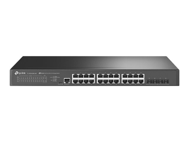 TP-Link JetStream TL-SG3428X-M2 V1.6 - Switch - L2+ - Managed - 24 x 10/100/1000/2.5G + 4 x 10 Gigabit SFP+ - rack-mountable