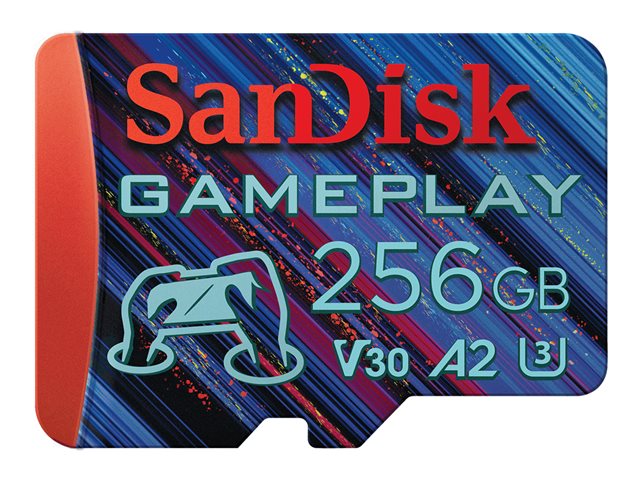 SanDisk GamePlay - Flash memory card - 256 GB - A2 - microSDXC UHS-I