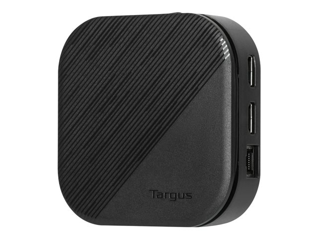 Targus USB-C Universal Dual HD Docking Station with 80W PD Pass-Thru - Docking station - USB-C 3.2 Gen 2 - 2 x HDMI - 1GbE - TAA Compliant