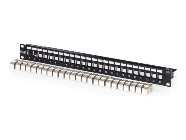 Modular Patch Panel shielded w. 24x DN-9