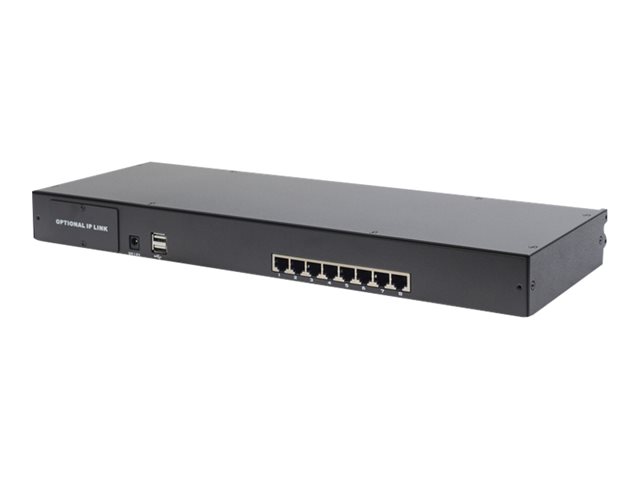 17IN LCD KVM Console 8-Port Cat 5