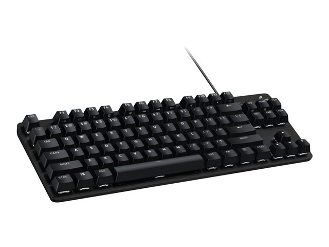 Logitech G G413 TKL SE - Keyboard - backlit - USB - QWERTY - US International - black
