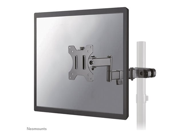Neomounts FL40-450BL11 - Mounting kit (pole mount) - full-motion - for TV - black - screen size: 17\"-32\"