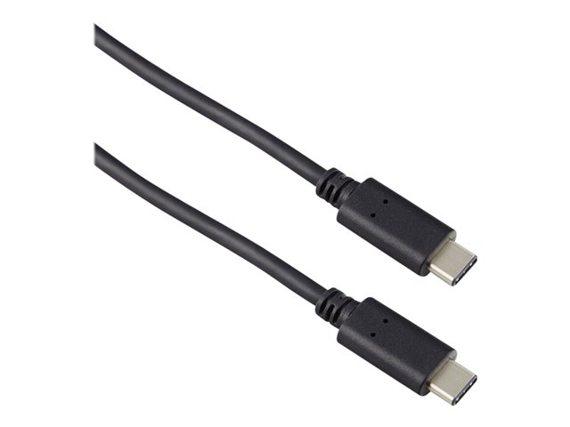 Targus - USB cable - USB-C (M) to USB-C (M) - USB 3.1 Gen 2 - 5 A - 1 m - reversible C connector, 4K support - black