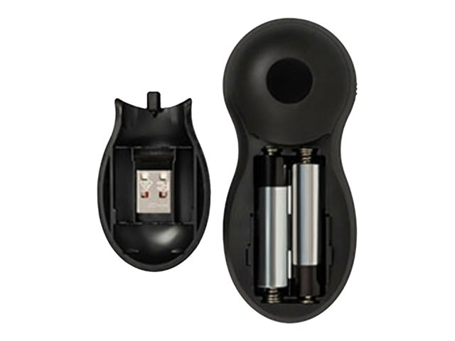 Kensington Si600 Wireless Presenter with Laser Pointer - Presentation remote control - 4 buttons - RF - black