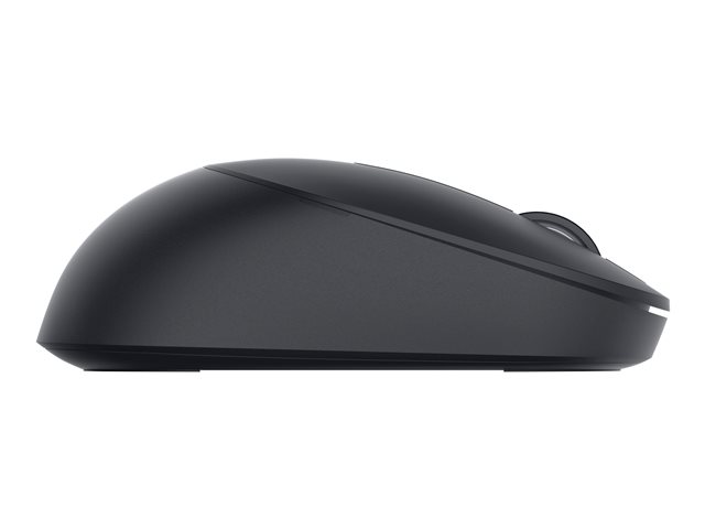 Dell MS300 - Mouse - full size - right and left-handed - optical LED - 3 buttons - wireless - 2.4 GHz - black - retail - box - with 3 years Next Business Day Advanced Exchange Service