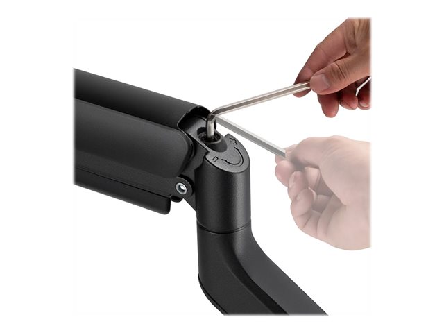 Neomounts DS70-450BL1 - Mounting kit (articulating arm, grommet clamp, topfix clamp) - full-motion - for LCD display - black - screen size: 17\"-42\" - desktop