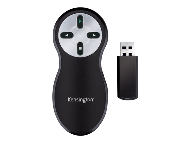Kensington Wireless Presenter - Presentation remote control - 4 buttons - RF