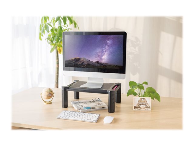 Neomounts NSMONITOR20 - Stand - for monitor / notebook - black - screen size: 10\"-32\" - desktop