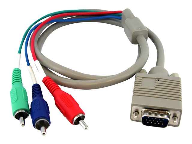 StarTech.com HDMI� to VGA Video Adapter Converter with Audio - HD to VGA Monitor 1920x1200 1080p - HDMI to VGA HD15 (HDMI2VGA) - Video converter - HDMI - component video, VGA - black