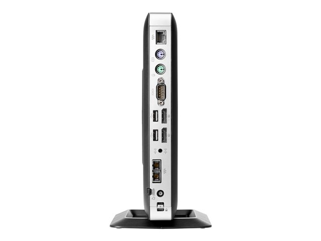 HP t630 - Thin client - tower - 1 x GX-420GI 2 GHz - RAM 4 GB - flash 32 GB - Radeon R7E - GigE - Win Embedded Standard 7E 32-bit (includes Win 10 IoT Licence) - monitor: none