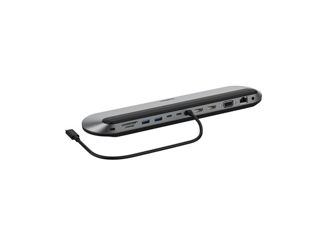 Belkin CONNECT Universal USB-C 11-in-1 Pro Dock - Docking station - USB-C - 2 x HDMI, VGA - 2.5GbE