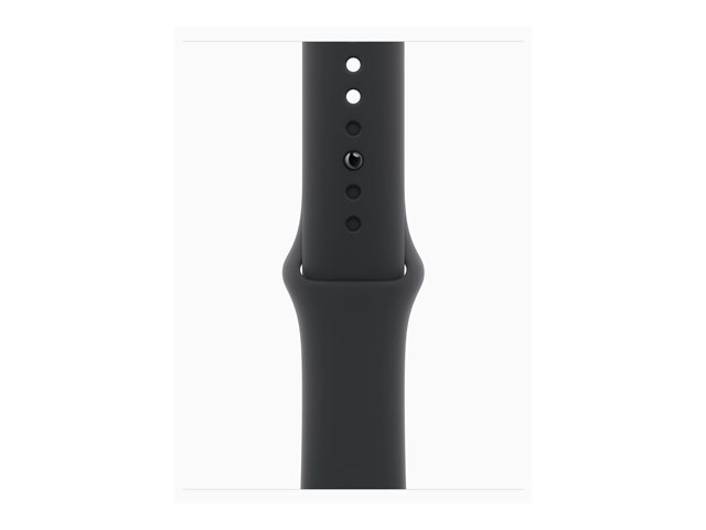 Apple Watch Series 11 GPS + Cellular 42mm Space Grey Aluminium Case with Black Sport Band - M/L