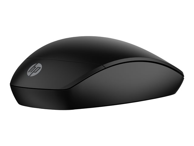 HP 235 Slim - Mouse - optical - 3 buttons - wireless - 2.4 GHz - USB wireless receiver - black