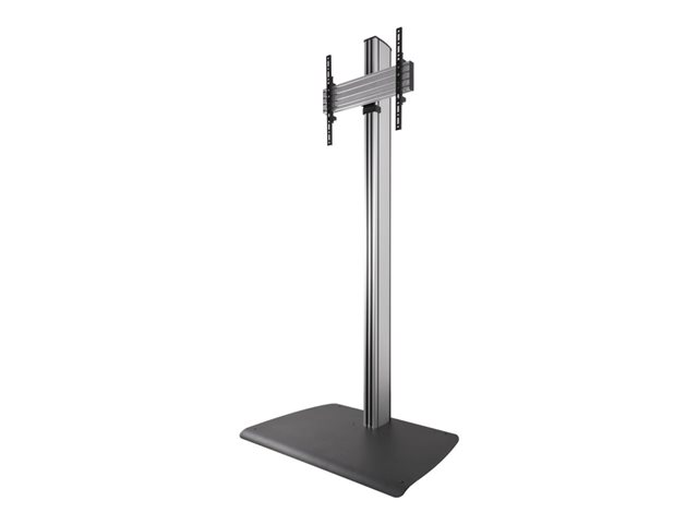 B-TECH System X BTF840 - Stand - for flat panel - universal - lockable - steel - black - screen size: 39\"-65\" - mounting interface: up to 600 x 400 mm - floor-standing