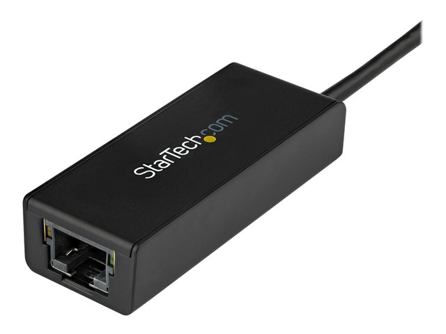 StarTech.com USB 3.0 to Gigabit Ethernet Adapter - 10/100/1000 NIC Network Adapter - USB 3.0 Laptop to RJ45 LAN (USB31000S) - Network adapter - USB 3.0 - Gigabit Ethernet - black