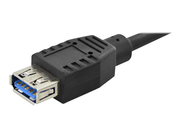 USB 3.0 Y-adapter cable type 2xA A M/M/F