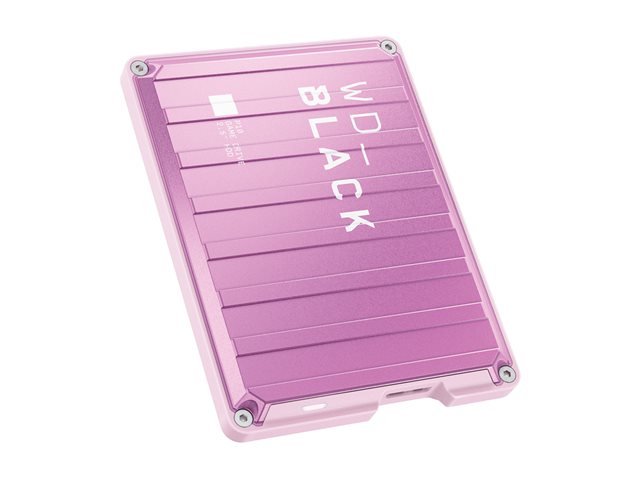 WD_BLACK P10 Game Drive WDBA2W0020BPK - Hard drive - 2 TB - external (portable) - 2.5\" - USB 3.2 Gen 1 - pink