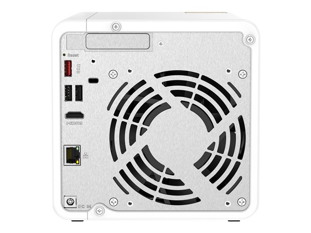 QNAP TS-462 - NAS server - 4 bays - SATA 6Gb/s - RAID RAID 0, 1, 5, 6, 10, 50, JBOD, 60 - RAM 2 GB - 2.5 Gigabit Ethernet - iSCSI support