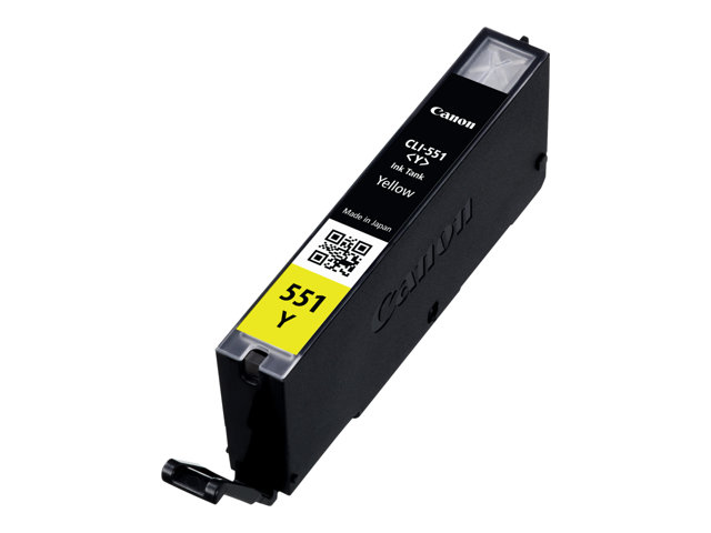Canon CLI-551 C/M/Y/BK Multipack - 4-pack - black, yellow, cyan, magenta - original - ink tank - for PIXMA iP8750, iX6850, MG5550, MG5650, MG5655, MG6450, MG6650, MG7150, MG7550, MX725, MX925