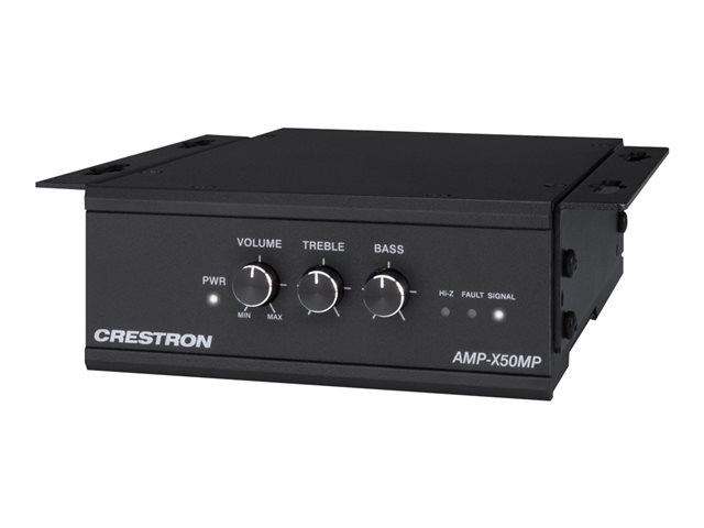 Crestron X-Series AMP-X50MP - Amplifier - 2 x 25 Watt - black