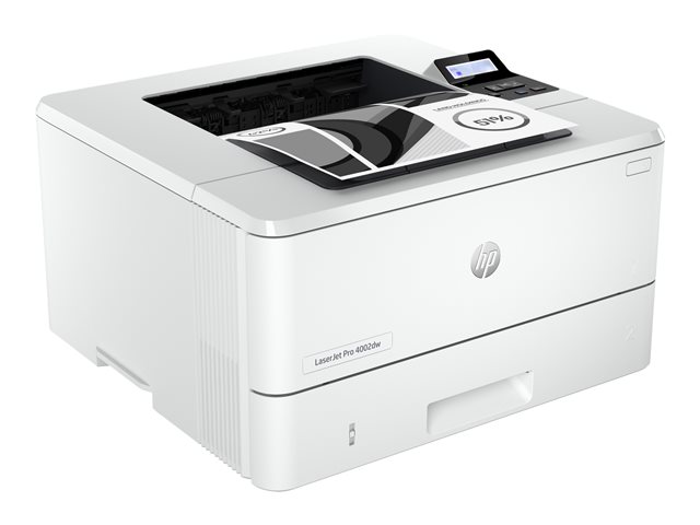 HP LaserJet Pro 4002dw - Printer - B/W - Duplex - laser - A4/Legal - 4800 x 600 dpi - up to 40 ppm - capacity: 350 sheets - USB 2.0, Gigabit LAN, Bluetooth, Wi-Fi(n)