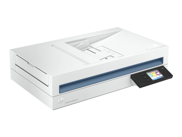 HP Scanjet Pro N4600 fnw1 - Document scanner - Contact Image Sensor (CIS) - Duplex - 216 x 5362 mm - 600 dpi x 1200 dpi - up to 40 ppm (mono) / up to 40 ppm (colour) - ADF (100 sheets) - up to 6000 scans per day - USB 3.0, Gigabit LAN, Wi-Fi(n)