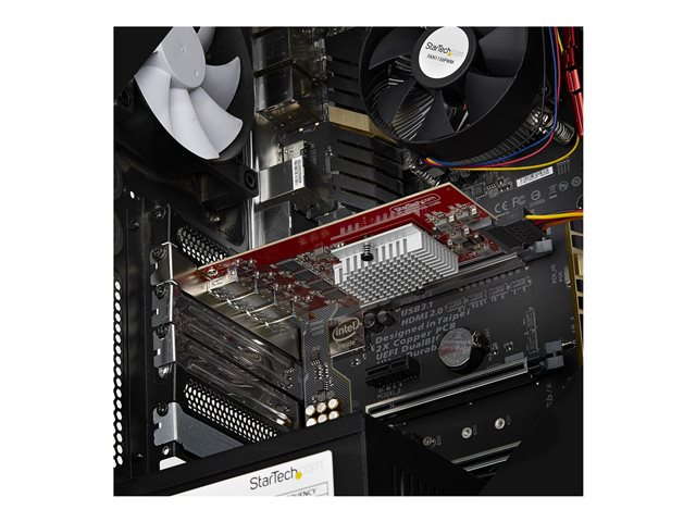 4-Port USB-A PCIe Card USB 3.2 10Gbps