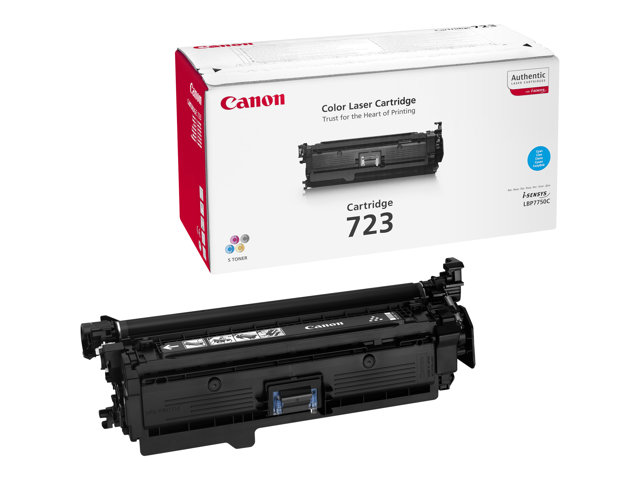 Canon 723 C - Cyan - original - toner cartridge - for i-SENSYS LBP7750Cdn