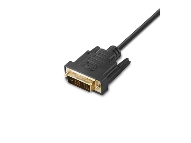 Belkin Secure Modular DVI Single Head Console Cable - Video cable - TAA Compliant - DVI-D (M) - 1.83 m - 4K support, active