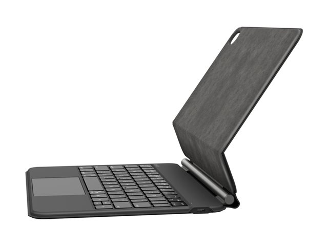 Belkin Connect Pro - Keyboard and folio case (protective case) - with magnetic stand - with trackpad - backlit - wireless - Bluetooth