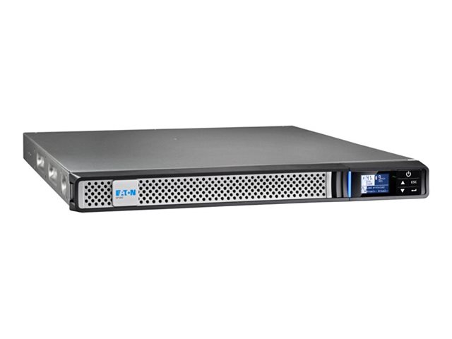 Eaton 5P 650i - Gen 2 - UPS (rack-mountable) - AC 200/208/220/230/240 V - 520 Watt - 650 VA - 1-phase - valve regulated lead-acid (VRLA) - 9 Ah - RS-232, USB - output connectors: 4 - 1U - 19\" - black/silver