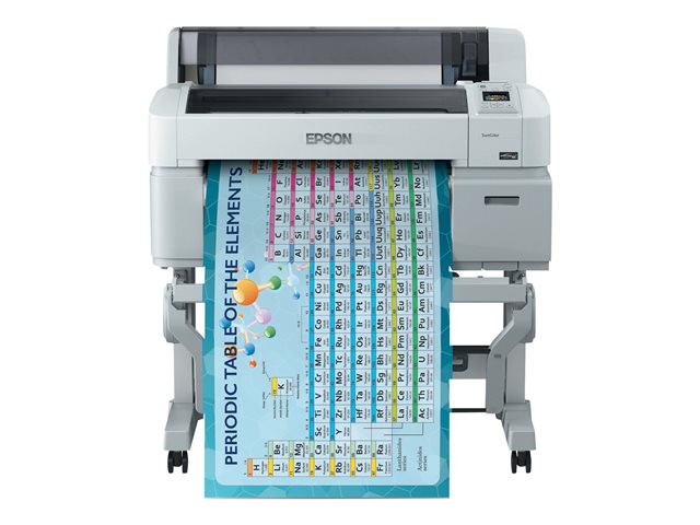 Epson SureColor SC-T3200-PS - 24\" large-format printer - colour - ink-jet - Roll A1 (61.0 cm) - 2880 x 1440 dpi - up to 2.14 ppm (mono) / up to 2.14 ppm (colour) - USB, Gigabit LAN - cutter