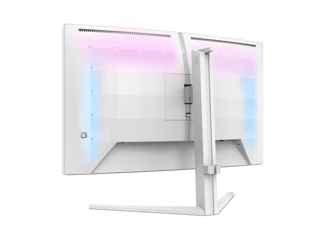 Philips Evnia 5000 27M2C5501 - LED monitor - gaming - curved - 27\" - 2560 x 1440 QHD @ 180 Hz - Fast VA - 5000:1 - HDR10 - 0.5 ms - 2xHDMI, DisplayPort - white