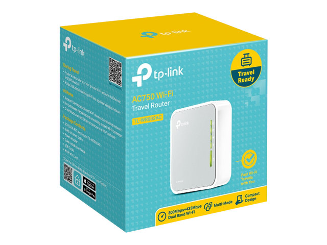 TP-Link TL-WR902AC - Wireless router - Wi-Fi 5 - Dual Band