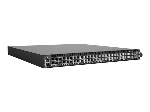 Lenovo ThinkSystem NE2572 RackSwitch - Switch - L3 - Managed - 48 x 10/25 Gigabit SFP+ / SFP28 + 6 x 40 Gigabit QSFP+ / 100 Gigabit QSFP28 - back to front airflow - rack-mountable - for ThinkAgile HX3721 Certified Node 7Y88